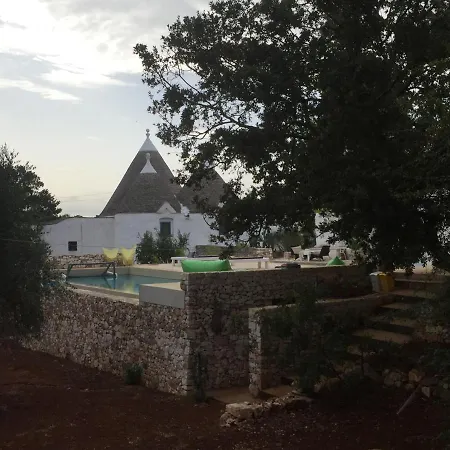 בית נופש Trulli Settarte Con Piscina אוסטוני
