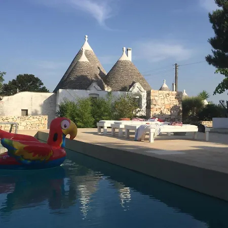 בית נופש Trulli Settarte Con Piscina *